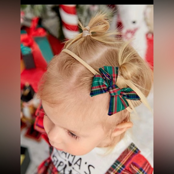 Set of Christmas bow headbands - Picture 4 of 4